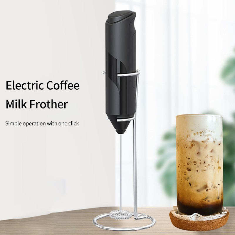 Poruis Electric Milk Foam Mixer Egg Beater Electric Milk Frother Kitchen Coffee Egg Stirring Tools