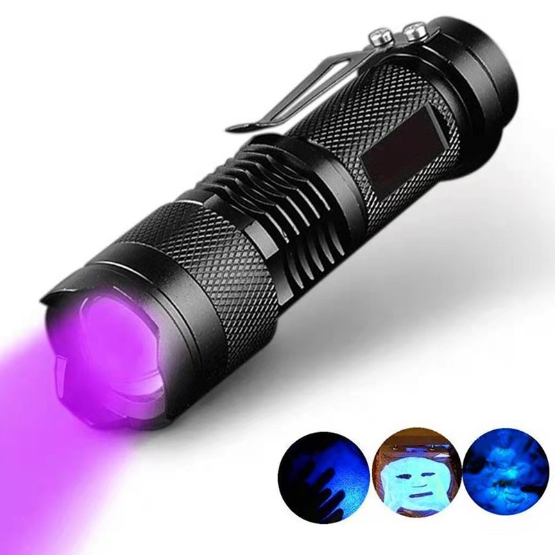 UvBeast Black Light UV Flashlight V3 365nm MINI FILTERED Ultraviolet